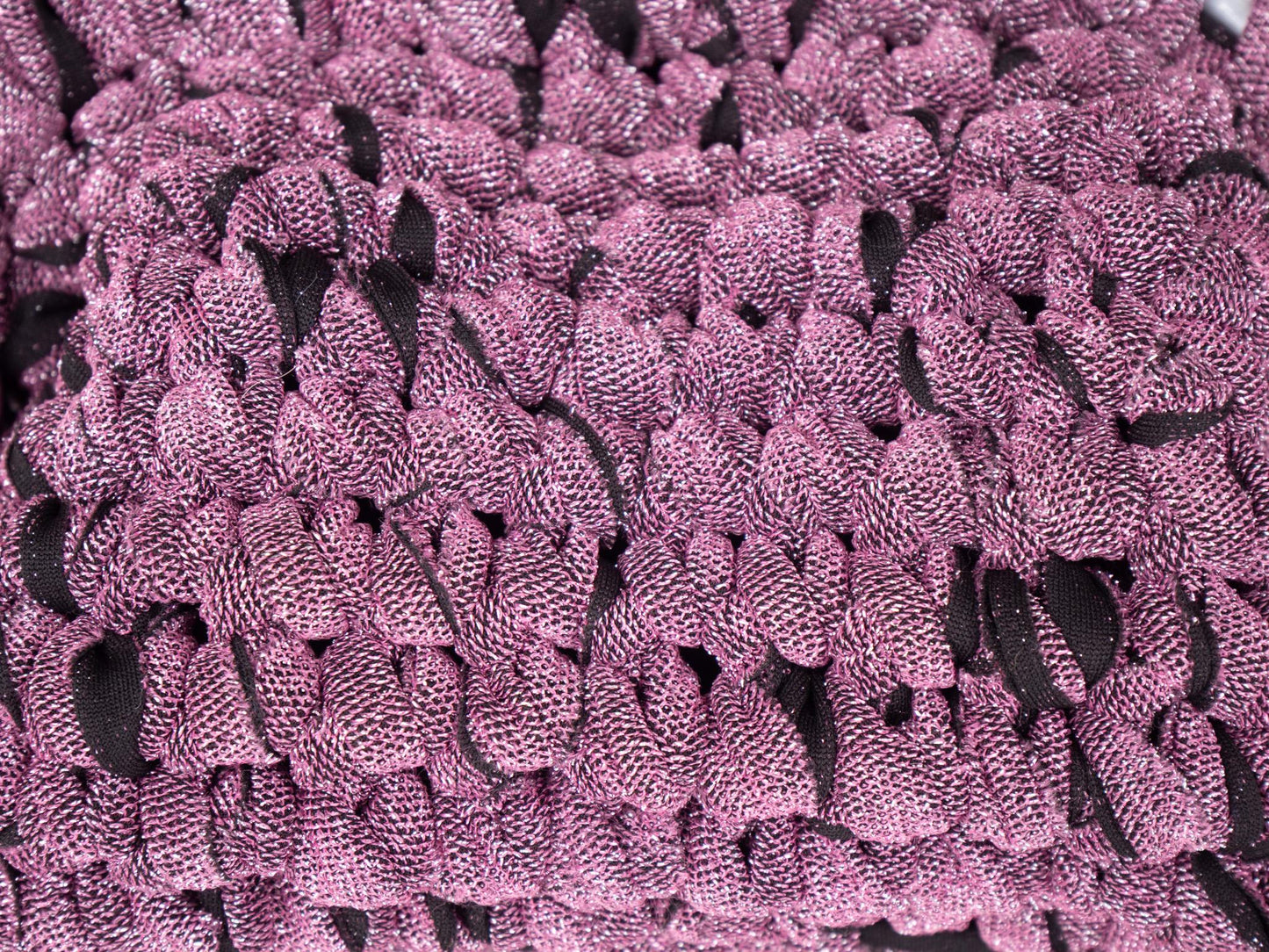 Lucy glitter violet/noir